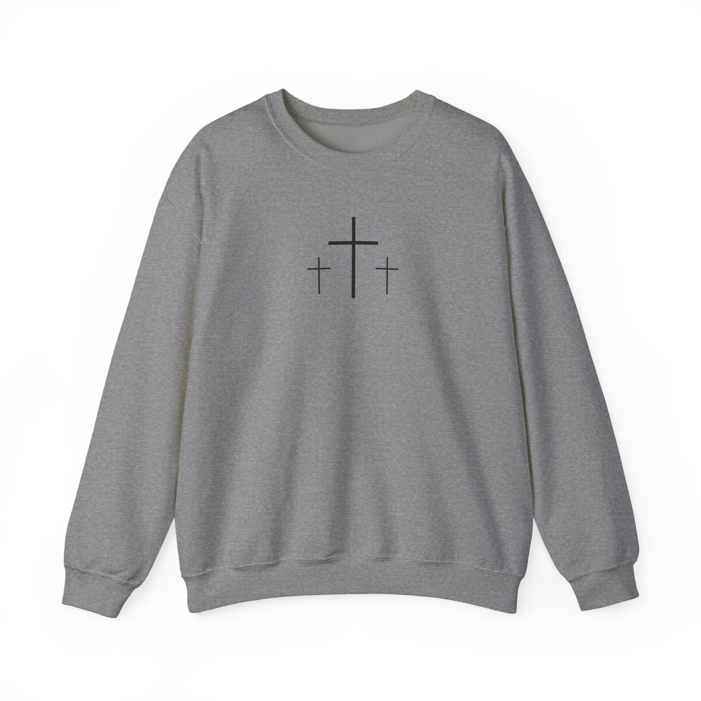 The Cross Unisex Heavy Blend Crewneck Sweatshirt