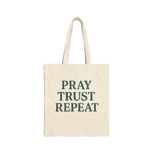 Inspirational Cotton Canvas Tote Bag