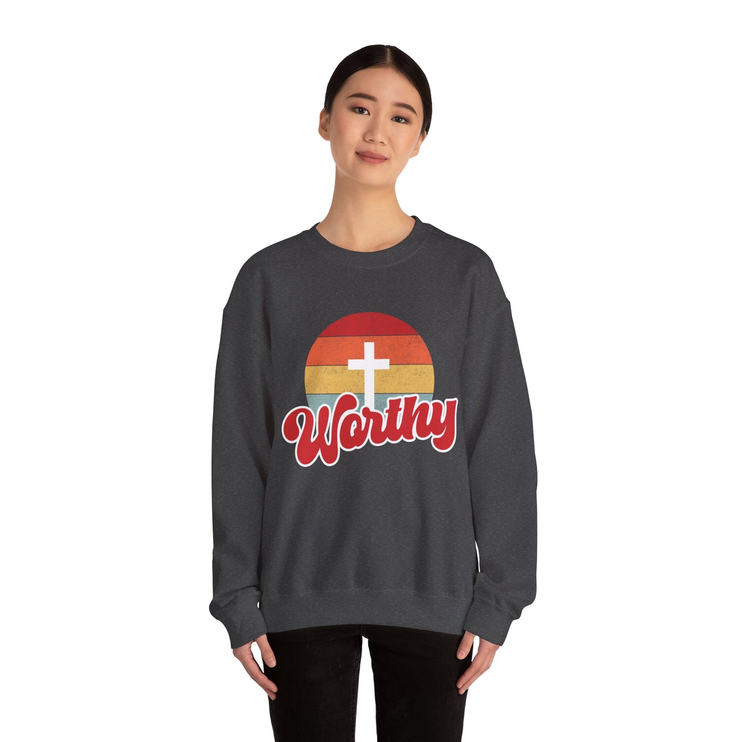 Worthy Unisex Heavy Blend Crewneck Sweatshirt