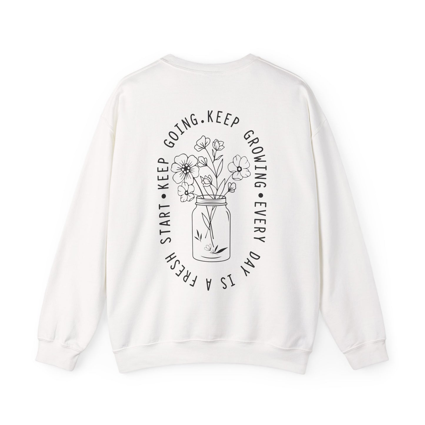Keep Going Unisex Heavy Blend Crewneck Sweatshirt