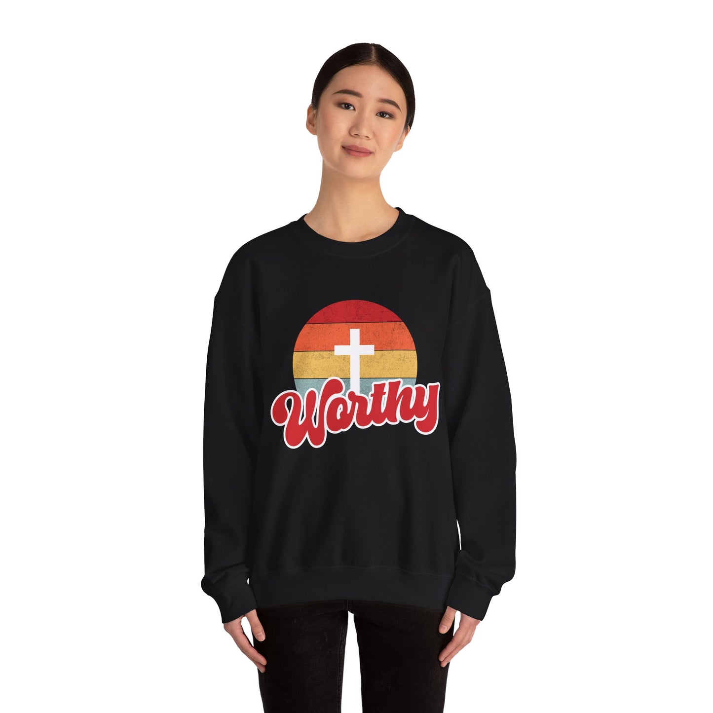 Worthy Unisex Heavy Blend Crewneck Sweatshirt