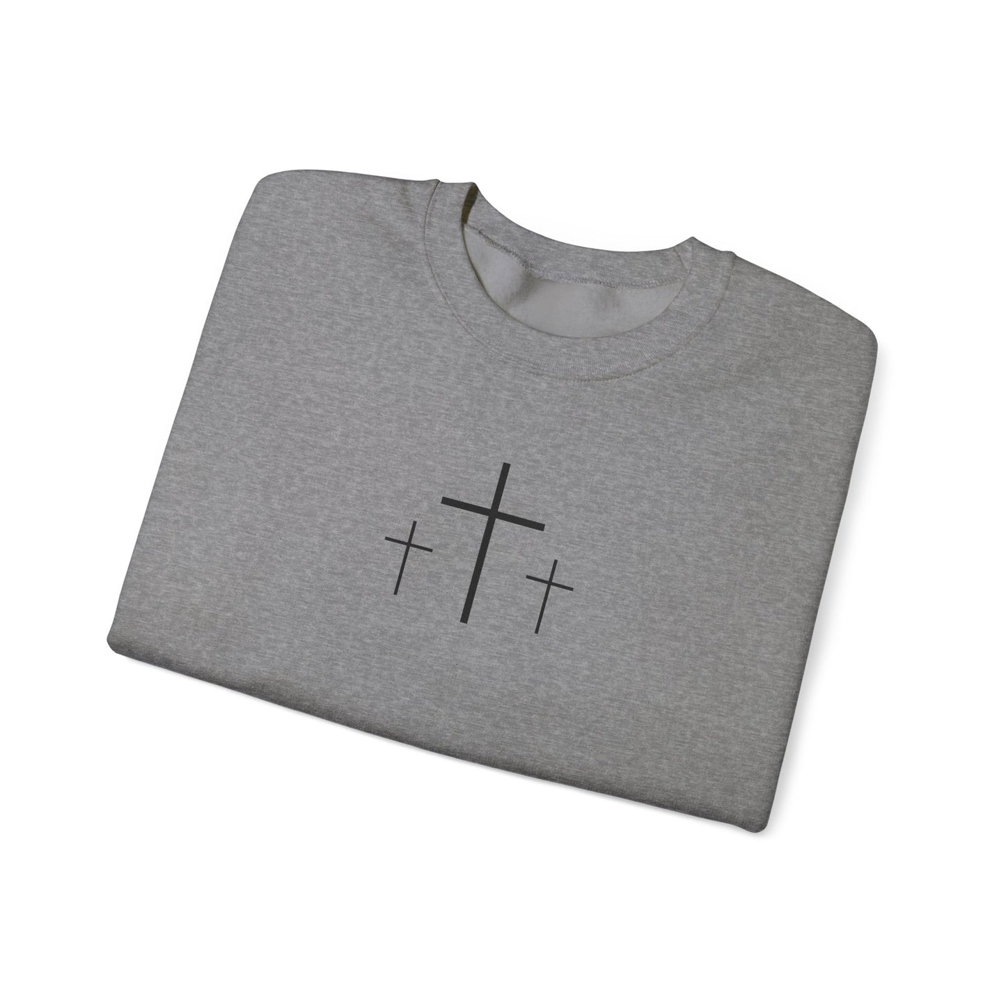 The Cross Unisex Heavy Blend Crewneck Sweatshirt