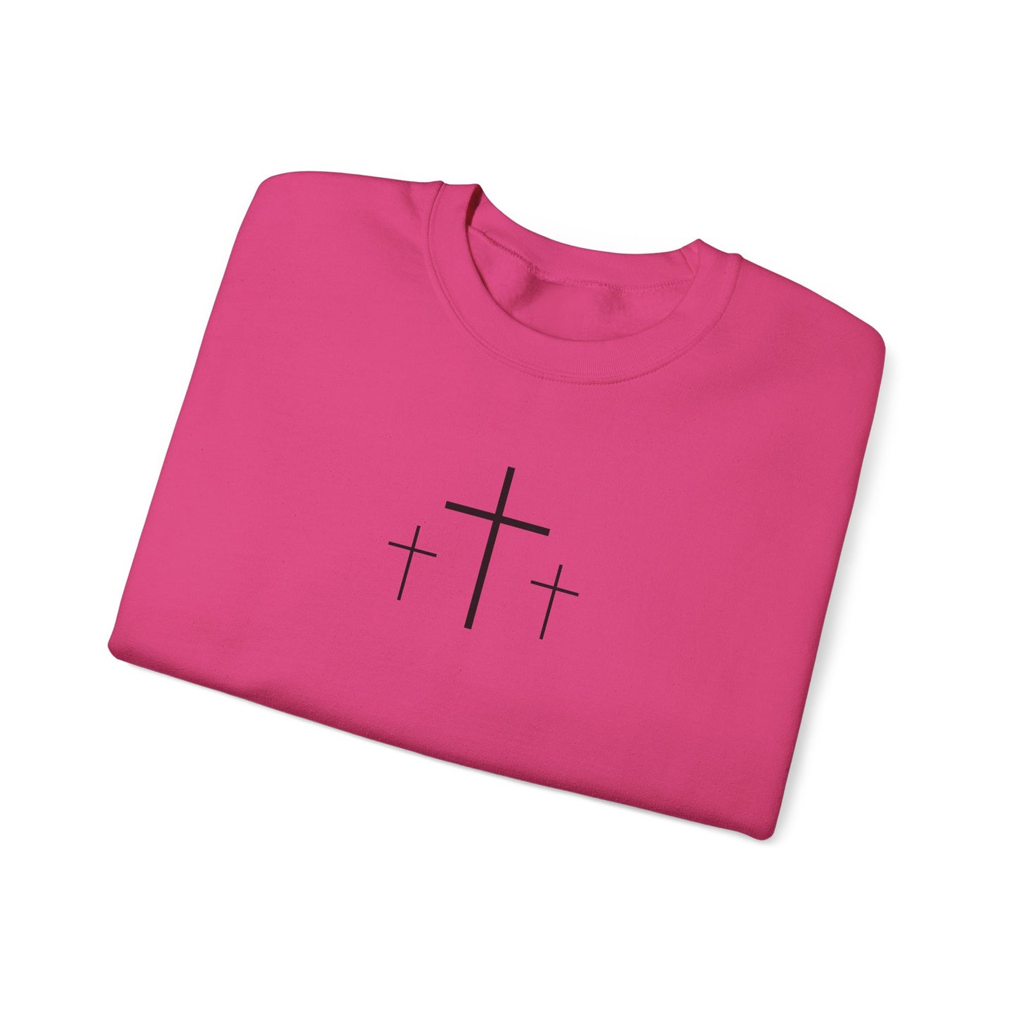 The Cross Unisex Heavy Blend Crewneck Sweatshirt