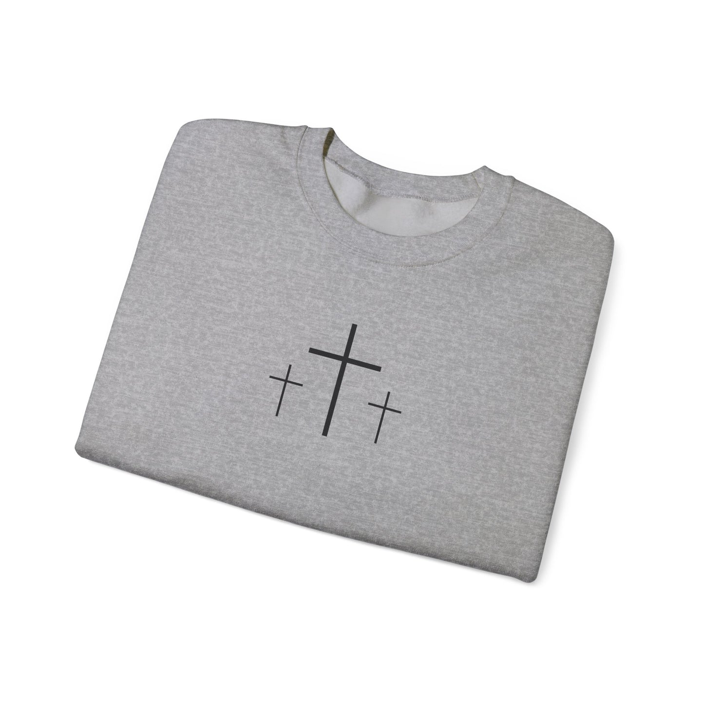 The Cross Unisex Heavy Blend Crewneck Sweatshirt