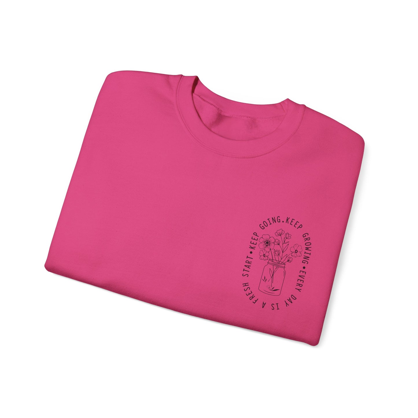 Keep Going Unisex Heavy Blend Crewneck Sweatshirt
