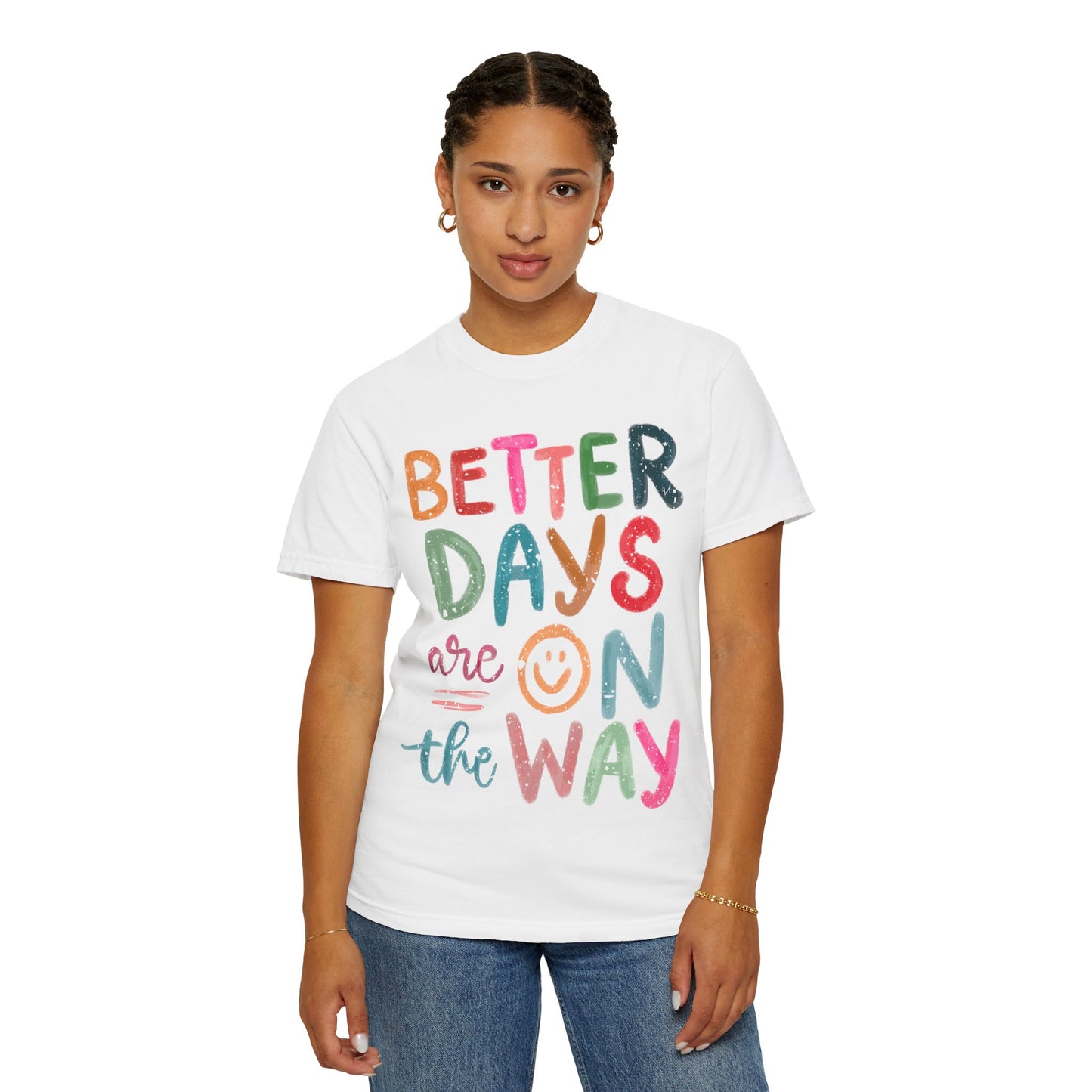 Optimistic Vibes Unisex T-Shirt, Better Days Mood Tee