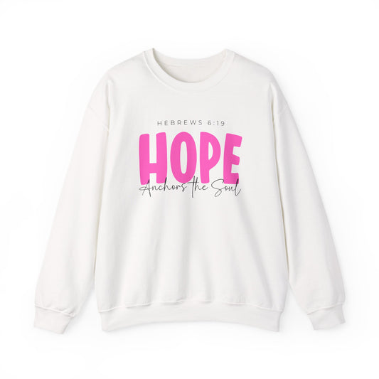Hope Unisex Heavy Blend Crewneck Sweatshirt