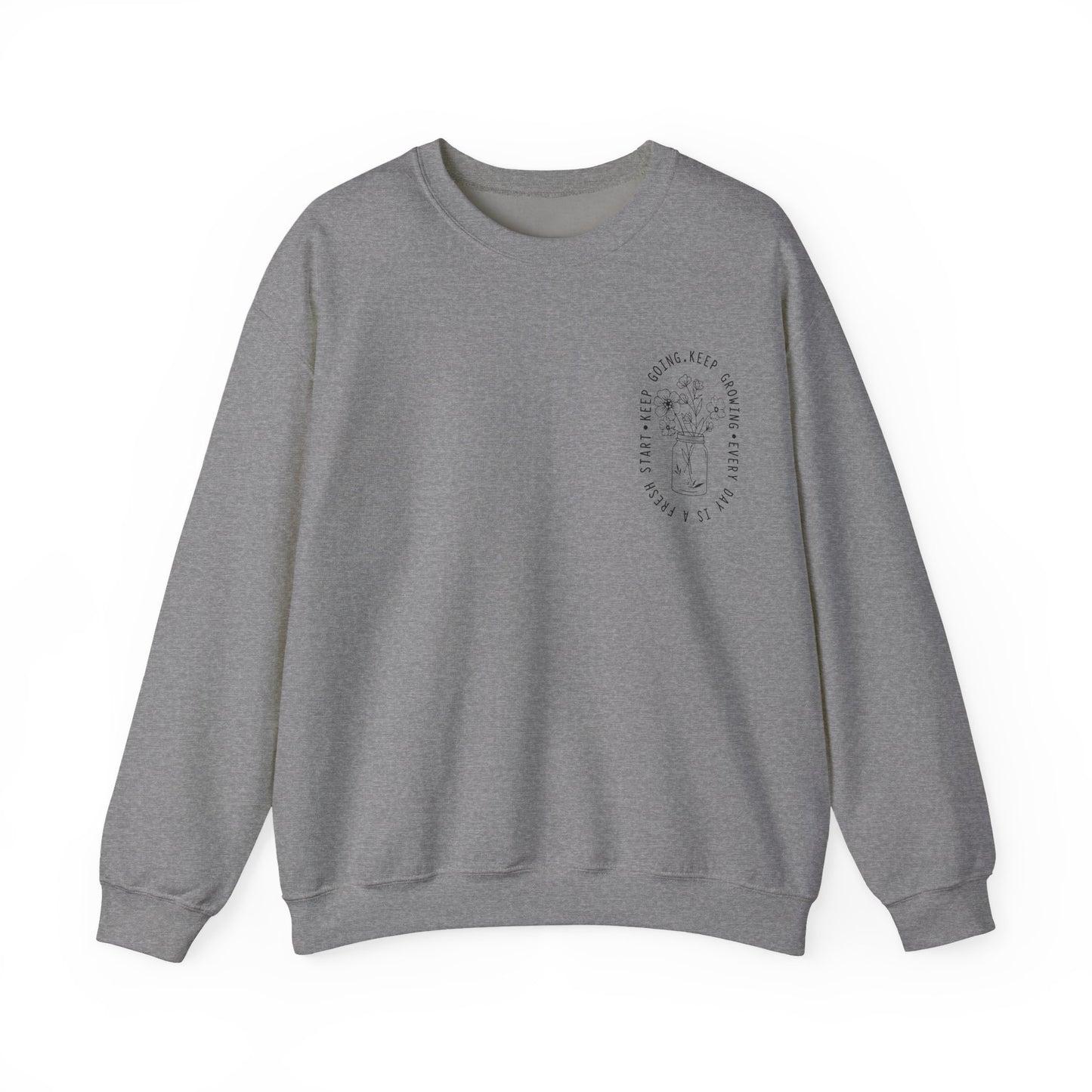 Keep Going Unisex Heavy Blend Crewneck Sweatshirt
