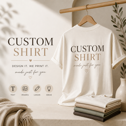 Custom T-Shirt – Design Your Own