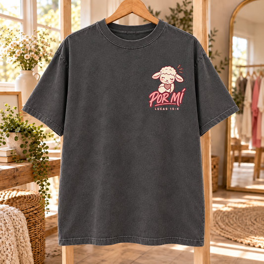 Dejó las 99 por Mí – Comfort Colors® Christian T-Shirt | Pepper